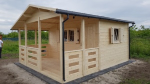 Domek letniskowy drewniany